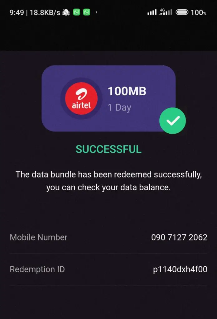 Palmpay free data bonus