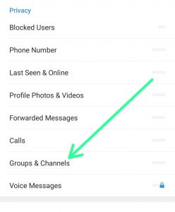 How to prevent people from adding to telegram groups 