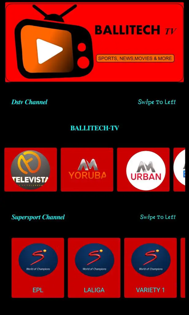 Stream Dstv channels for free on Ballitech