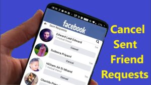 How to cancel all sent friend requests on Facebook 