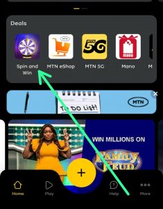 My MTN App Spin And Win Promo