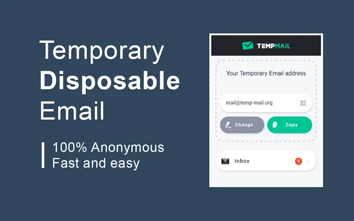 Temp mail app download