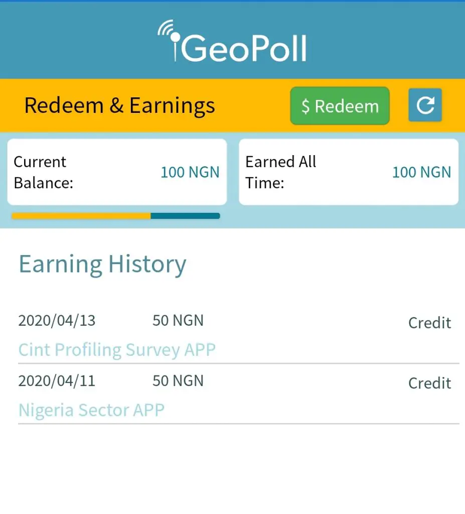 Geopoll Free Airtime survey app