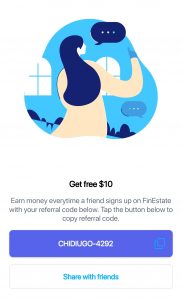FinEstateCapital airtime referral offer 