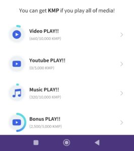 Kmplayer - complete tasks and make money 