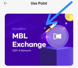 How to convert points to mbl tokens on Kmplayer App 