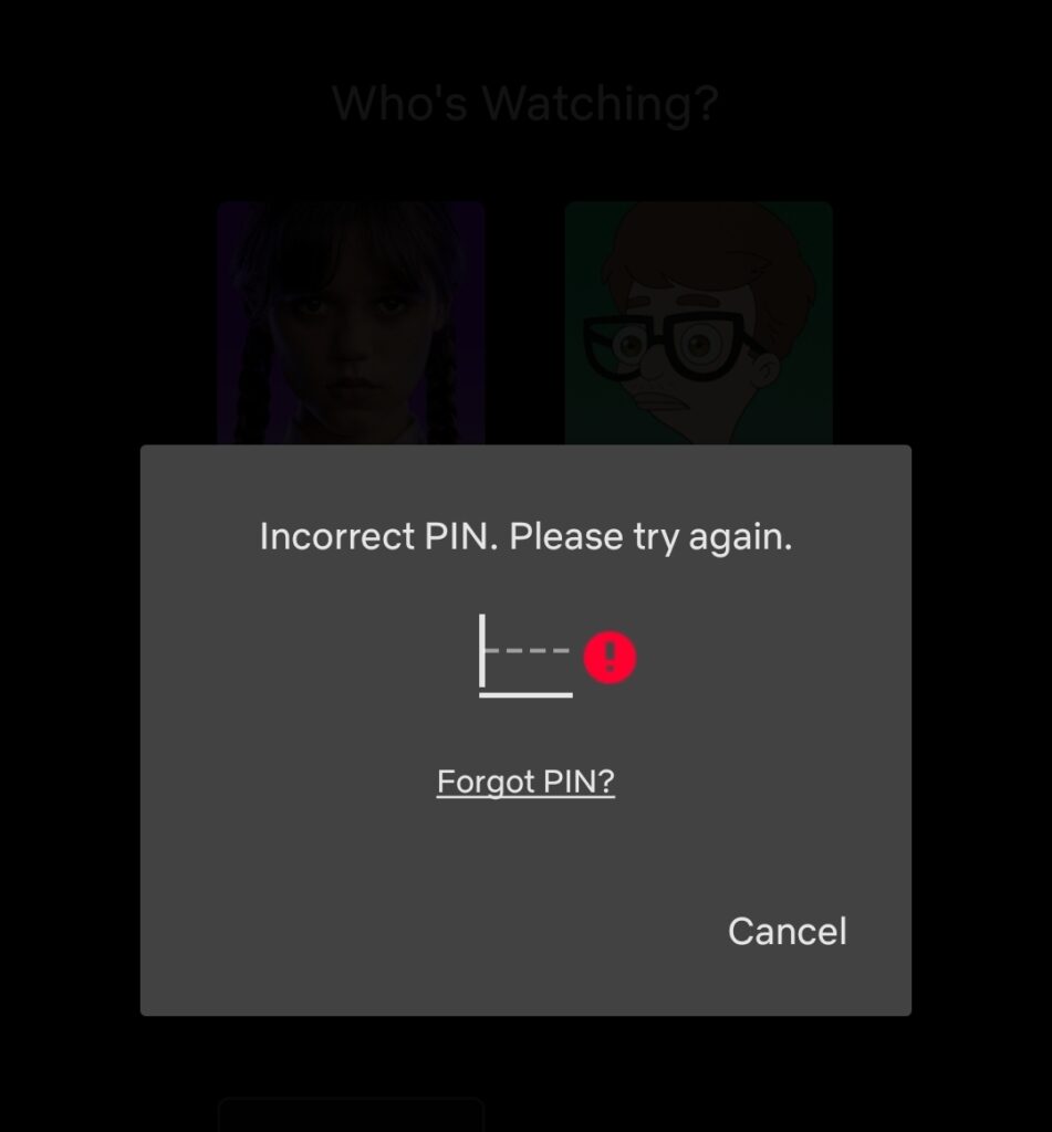 How to lock your Netflix profile with a pin