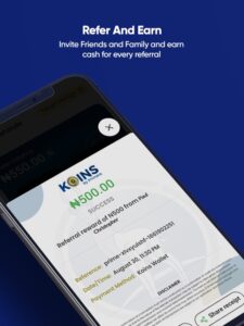 Koins app referral code 