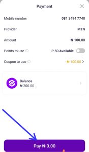 How to buy airtime with palmpay free airtime coupon 