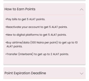 How to earn Alat points on Wema app 