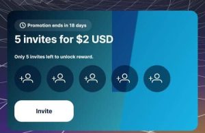 Sweatcoin Piggy bank reward free $2 referral bonus 