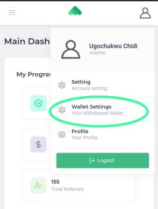 How to add withdrawal wallet on Massvoiz 