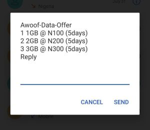 How to activate Airtel 1gb for 100 naira 
