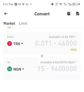 How to convert from crypto to naira on Binance. 